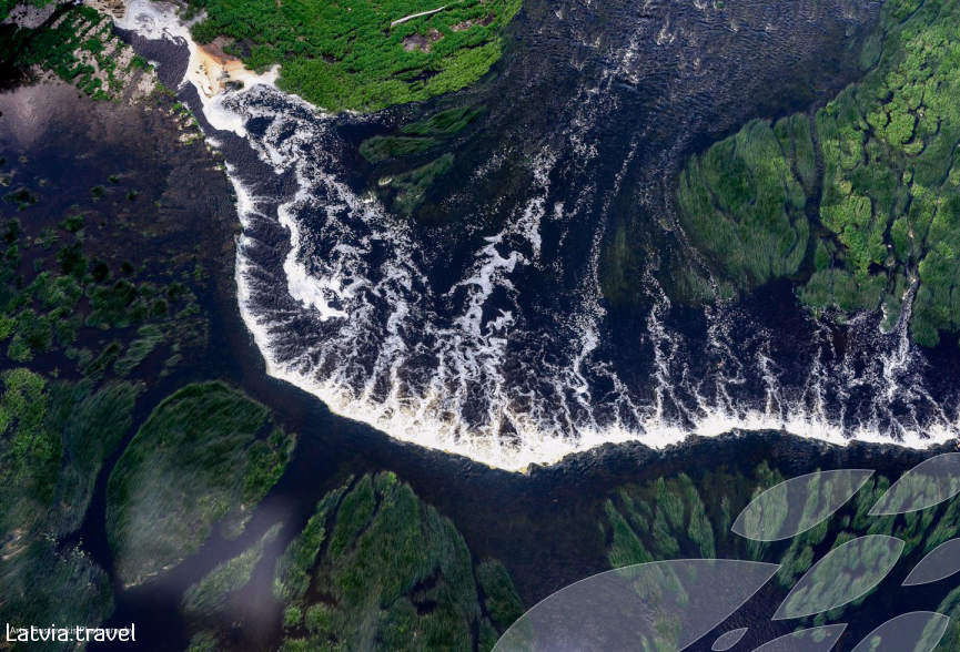 The Venta Waterfall, photo by: Artis Gustovskis Latvia.travel